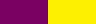 Purple - Yellow dissonant pair