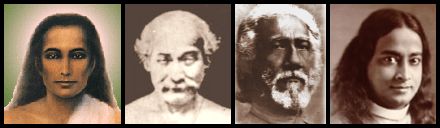 Yogananda Lineage, Babaji, Shyama Charan Lahiri Mahasaya, Priya Sri Yukteswar, his Guru