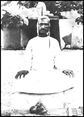 Early Photo of Babaji at Katgharia Ashram