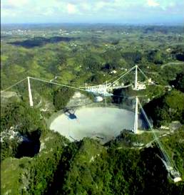 SETI Radio Telescope at Arecibo