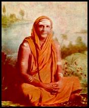 Swami Sivananda as a young ascetic
